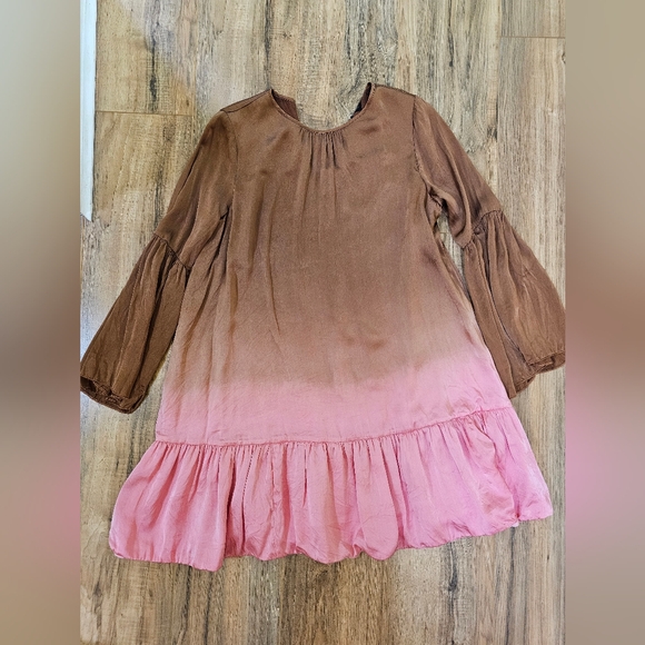 Cynthia Rowley Siena Ombre Swing Silk Dress - Picture 4 of 11